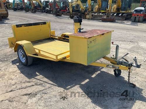 2016 Libra Trailers Single Axle Tilting Plant Trailer