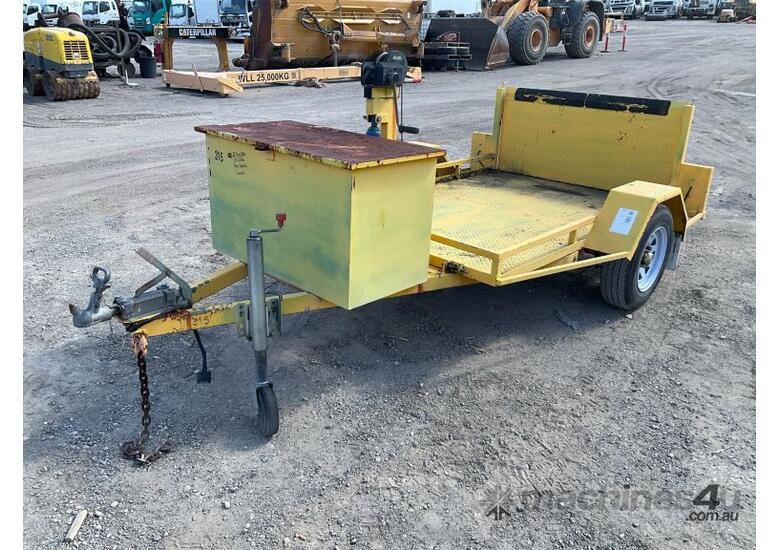 caption 2016 Libra Trailers Single Axle Tilting Plant Trailer