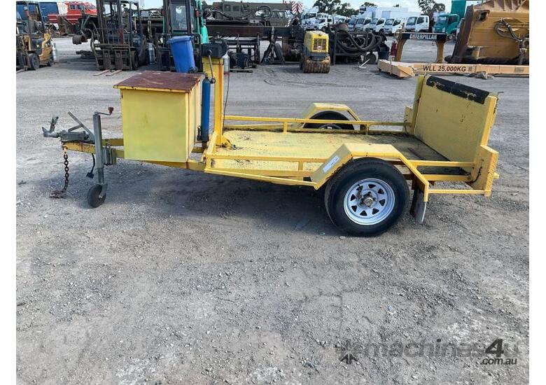 caption 2016 Libra Trailers Single Axle Tilting Plant Trailer