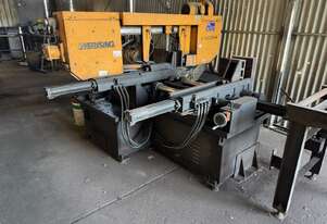 Everising Swing Beam Mitre Auto Bandsaw with Infeed Rollers - S-6235HA