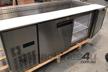 Thermaster Two Door Cold Bench Salad Station 5x1/1 GN Pans PG180FA-XB