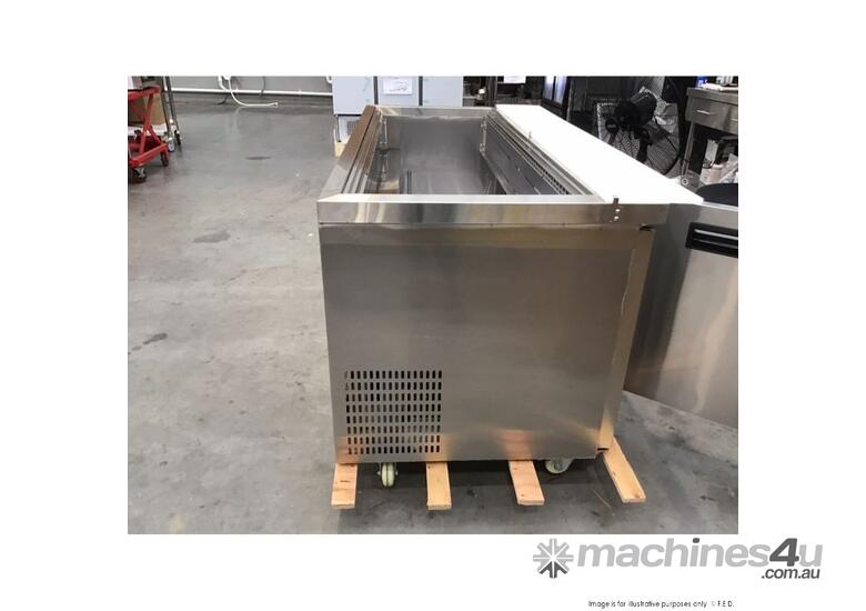 Thermaster Two Door Cold Bench Salad Station 5x1/1 GN Pans PG180FA-XB