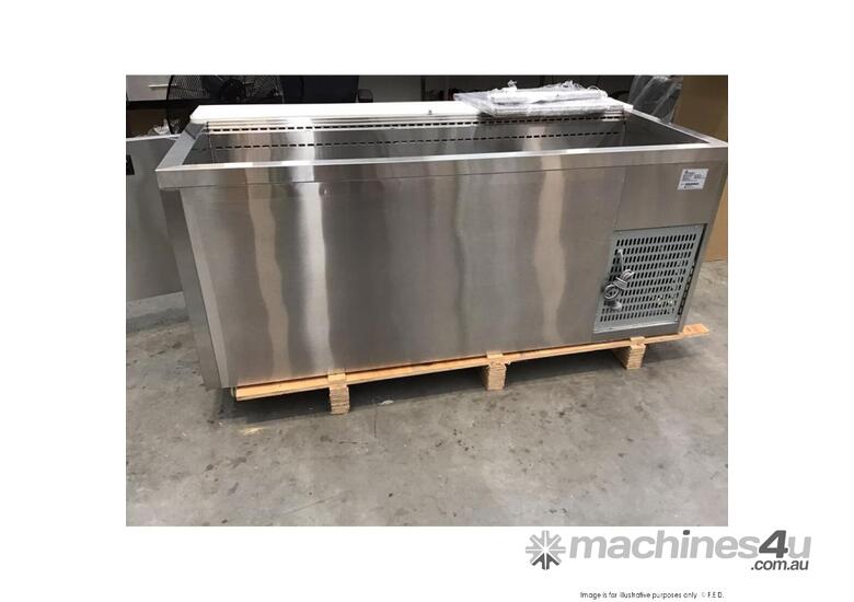 Thermaster Two Door Cold Bench Salad Station 5x1/1 GN Pans PG180FA-XB