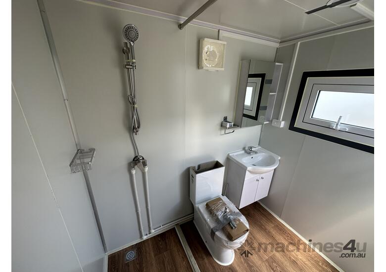 caption Unused Shower & Toilet Block Style 3
