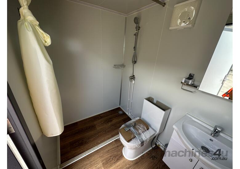 caption Unused Shower & Toilet Block Style 3