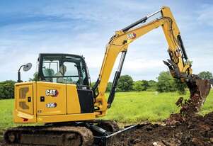CATERPILLAR 306CR MINI HYDRAULIC EXCAVATOR WITH 0%^ FINANCE