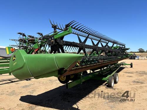 caption 2018 John Deere 740D Combine Platforms