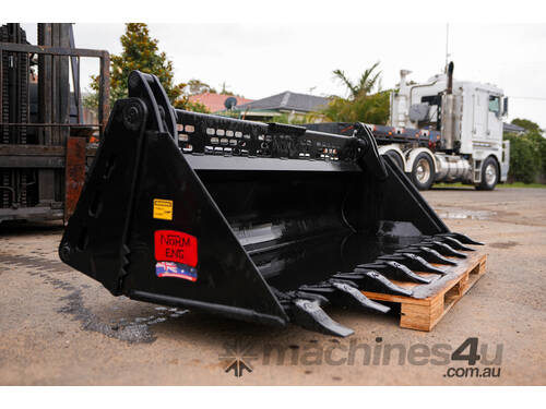CUSTOM MADE NORM Engineering Skid Steer 4 in 1 BUCKETS