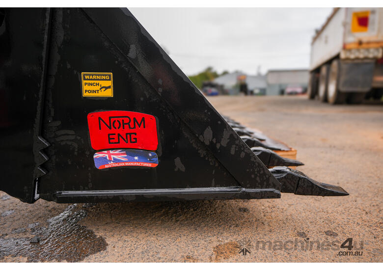 CUSTOM MADE NORM Engineering Skid Steer 4 in 1 BUCKETS