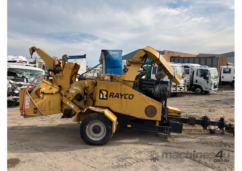 caption 2015 Rayco RC1824 Single Axle Wood Chipper