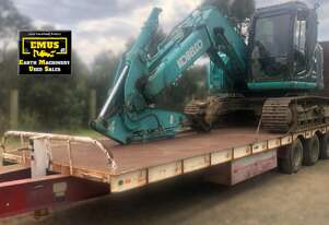 2003 Tri Axle Beaver Tail Tag Trailer, E.M.U.S TS871