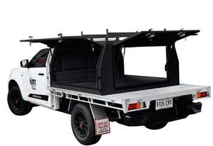 Powder Coated Aluminium Canopy (1780X1780X860Mm) (Black Knight)