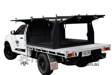 Powder Coated Aluminium Canopy (1780X1780X860Mm) (Black Knight)