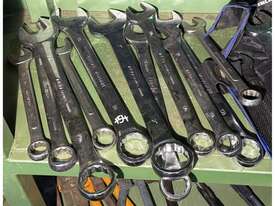 QUANTITY OF LARGE SPANNERS - picture0' - Click to enlarge