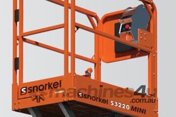 SNORKEL S3220 Mini Electric Scissor Lift - AGM BATTERY