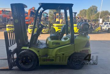 Clark GTS33L # 3.3 Tonne LPG Forklift # 3300kg Load Capacity # 4620mm Lift Height