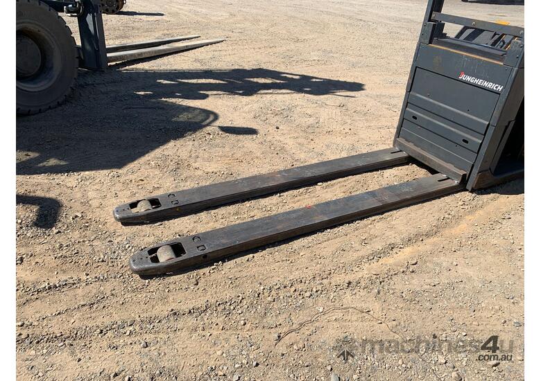 caption 2013 Jungheinrich ECE225 Electric Pallet Jack