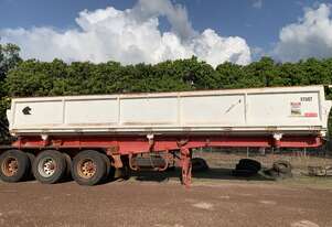 2015 TriStar Stallion Side Tipper Airbag Suspension, Roll Over Tarp