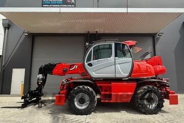 Manitou MRT2150 Rotational Telehandler, Complete Full Major Certification, Winch & Machine Re Spray