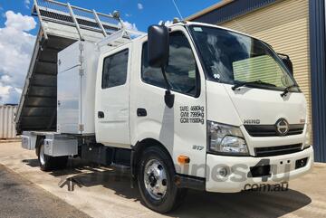 Hino 917 300 Crew 4x2 Dualcab Tipper Truck. Ex Council.