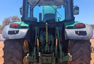 John Deere 6125R Tractor with H310 FEL with Bucket & Hay Forks and only 4600hrs