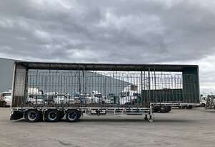 2004 Maxitrans ST3 Tri Axle Drop Deck Curtainside B Trailer