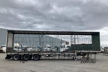 2004 Maxitrans ST3 Tri Axle Drop Deck Curtainside B Trailer