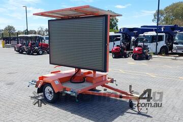 VMS Trailer Signs Plant Trailer