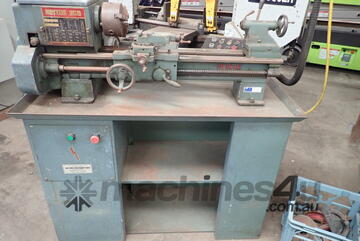 HERCUS MODEL 260 CENTRE LATHE with 3 & 4 jaw chucks.