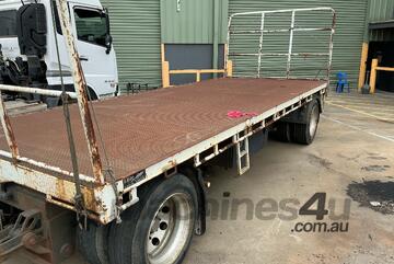 2009 Panton Hill Welding Tandem Axle Dog Flat Top Trailer