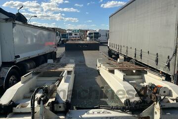 2023 AAA Trailers M45FTADDR Tri Axle Drop Deck Beaver Tail Trailer