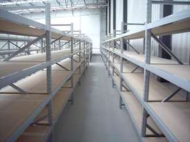 LS - 1 BAY LONG SPAN RACKING/LIGHT DUTY SHELVING 4 - picture0' - Click to enlarge
