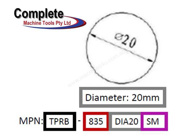Click to view full size photos PRESS BRAKE TOOLING RADIUS BARS SMALL: 10mm Radius