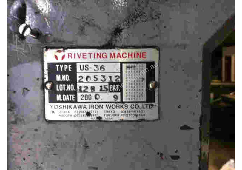 Used 2000 yoshikawa riveting machine Yoshikaa Automatic Riveting