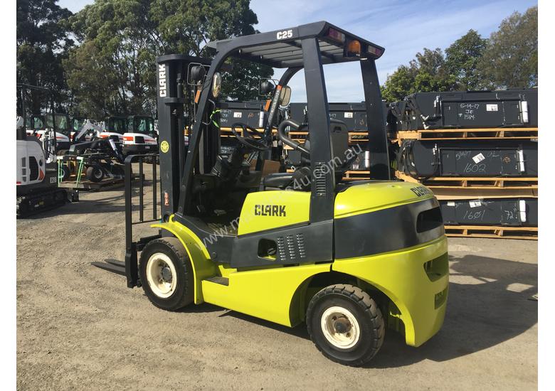 Used 2012 Clark C25D Counterbalance Forklift in Hornsby 