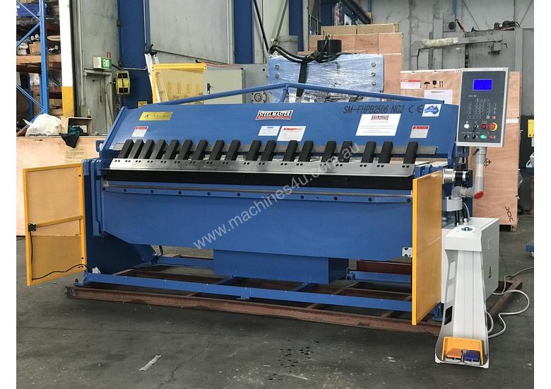 caption NEW SM-FHPB2506 Panbrake with NC2 MODEL 2 AXIS CONTROLLER