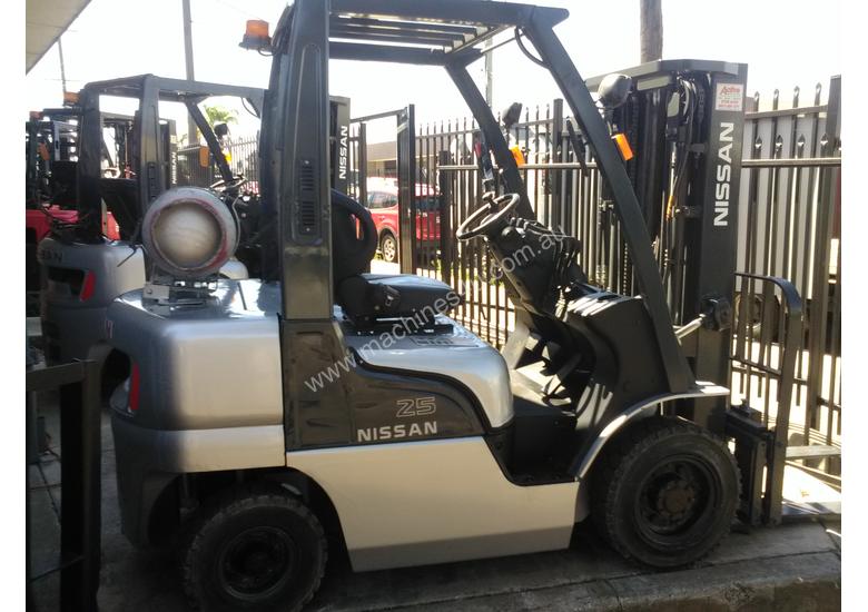 Used Nissan Pl02a25u Counterbalance Forklifts In Fairfield Nsw