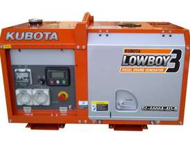 Kubota 6kva Lowboy Diesel Generator - picture0' - Click to enlarge