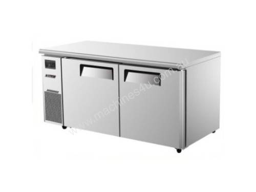 Turbo Air KURF15-2 Under Counter Side Prep Table Refrigerator / Freezer