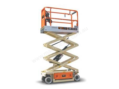 7.5m Electric Scissor Lifts available for Hire