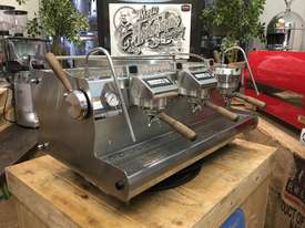 SYNESSO SABRE HYDRA HYBRID 3 GROUP STAINLESS ESPRESSO COFFEE MACHINE CAFE LATTE - picture0' - Click to enlarge