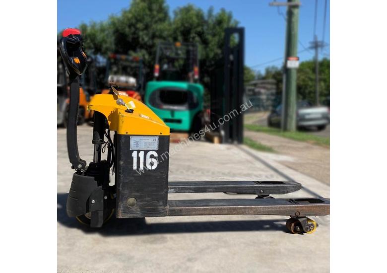 caption Liftstar 1.5T Electric Pallet Mover FOR SALE