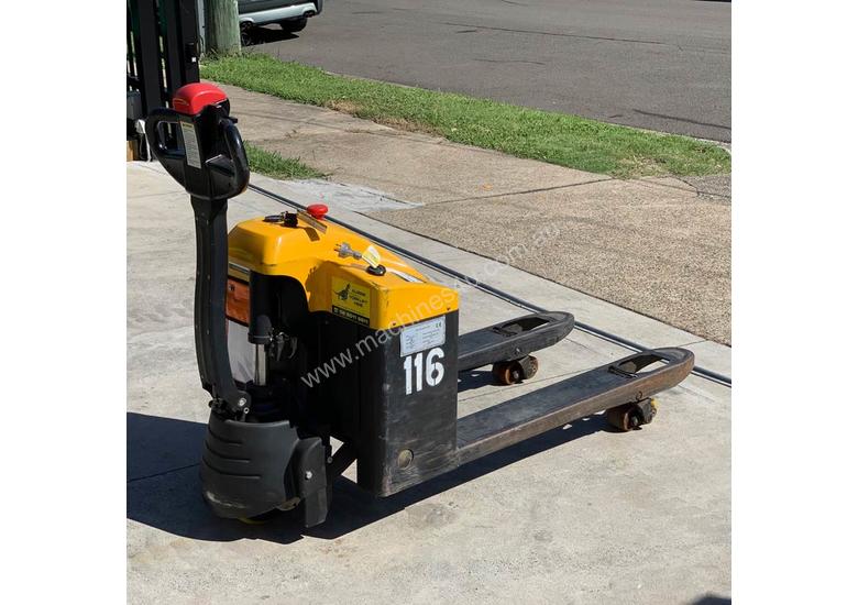 caption Liftstar 1.5T Electric Pallet Mover FOR SALE