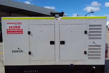 Price drop $10,000   Low Hours 250 KVA Generator powered by a Cummins