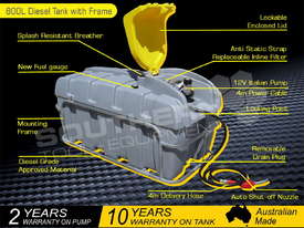 800L Diesel Fuel Tank 12V pump TFPOLYDD - picture0' - Click to enlarge