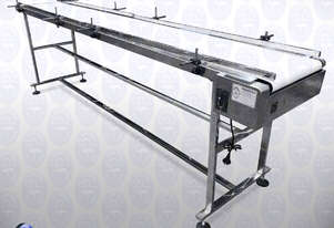 Flamingo Flat Belt Conveyor 400 mm wide x 3000 mm long (Variable Speed)
