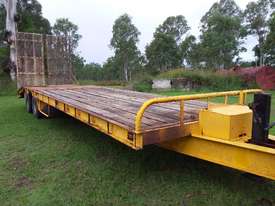 Tandem axle Beaver tail Trailer - picture1' - Click to enlarge