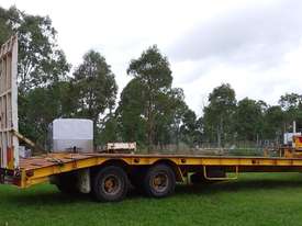 Tandem axle Beaver tail Trailer - picture2' - Click to enlarge