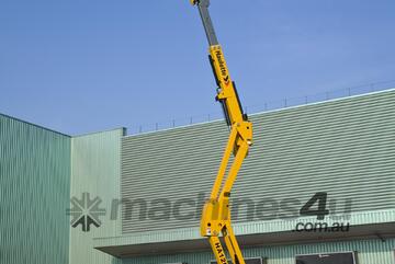 Haulotte HA12IP 34ft Electric Knuckle Boom Lift Compact, Zero Emissions
