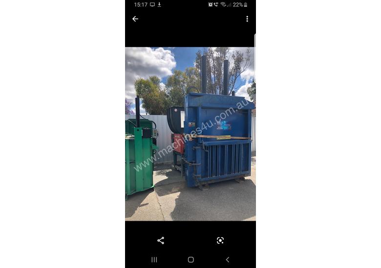 caption 2016 Garbex 550 HD bale machine